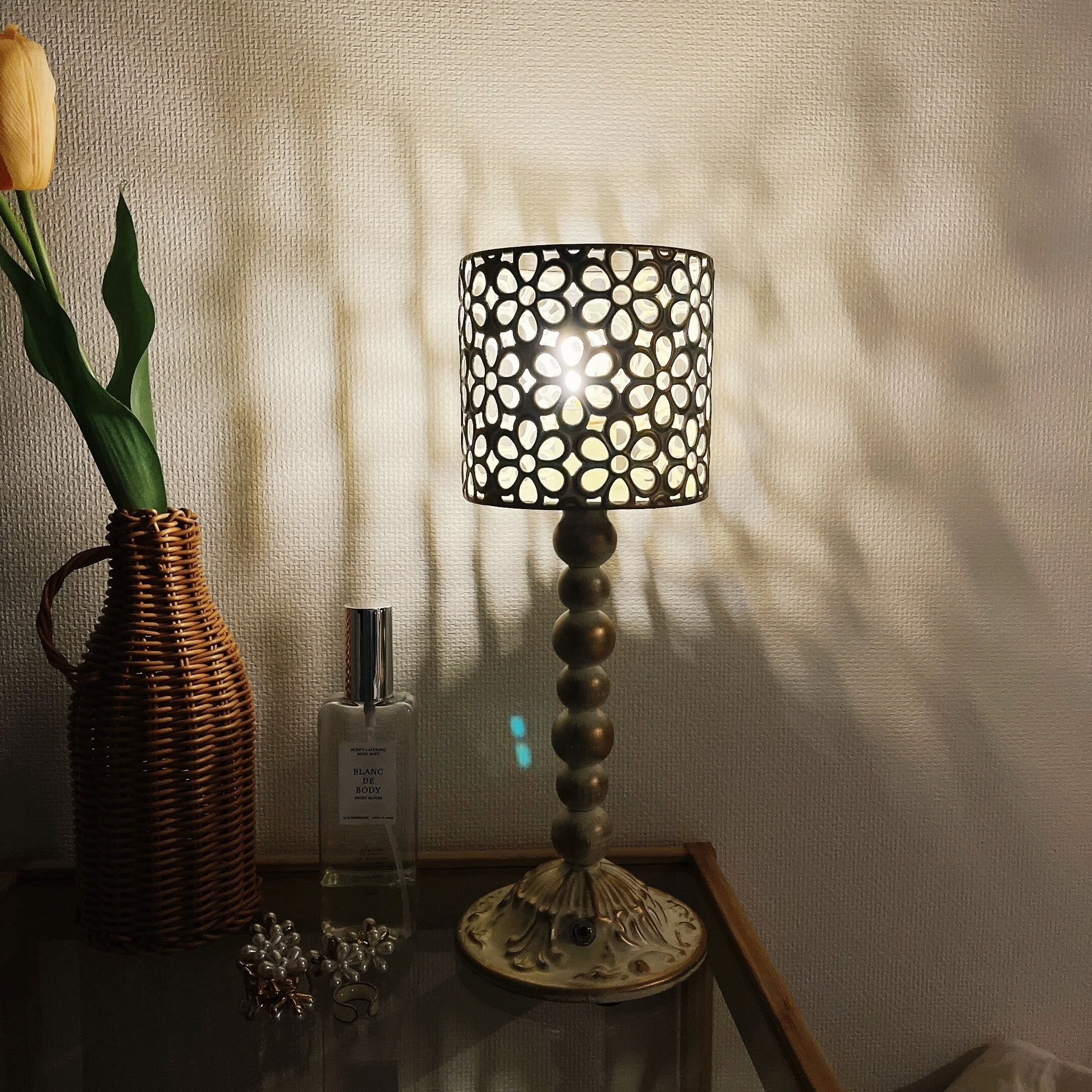 【新品未使用】完売商品　サリュ　salut　LEDライトツリーオブジェ3点 新品未使用】完売商品 サリュ salut LEDライトツリーオブジェ3点