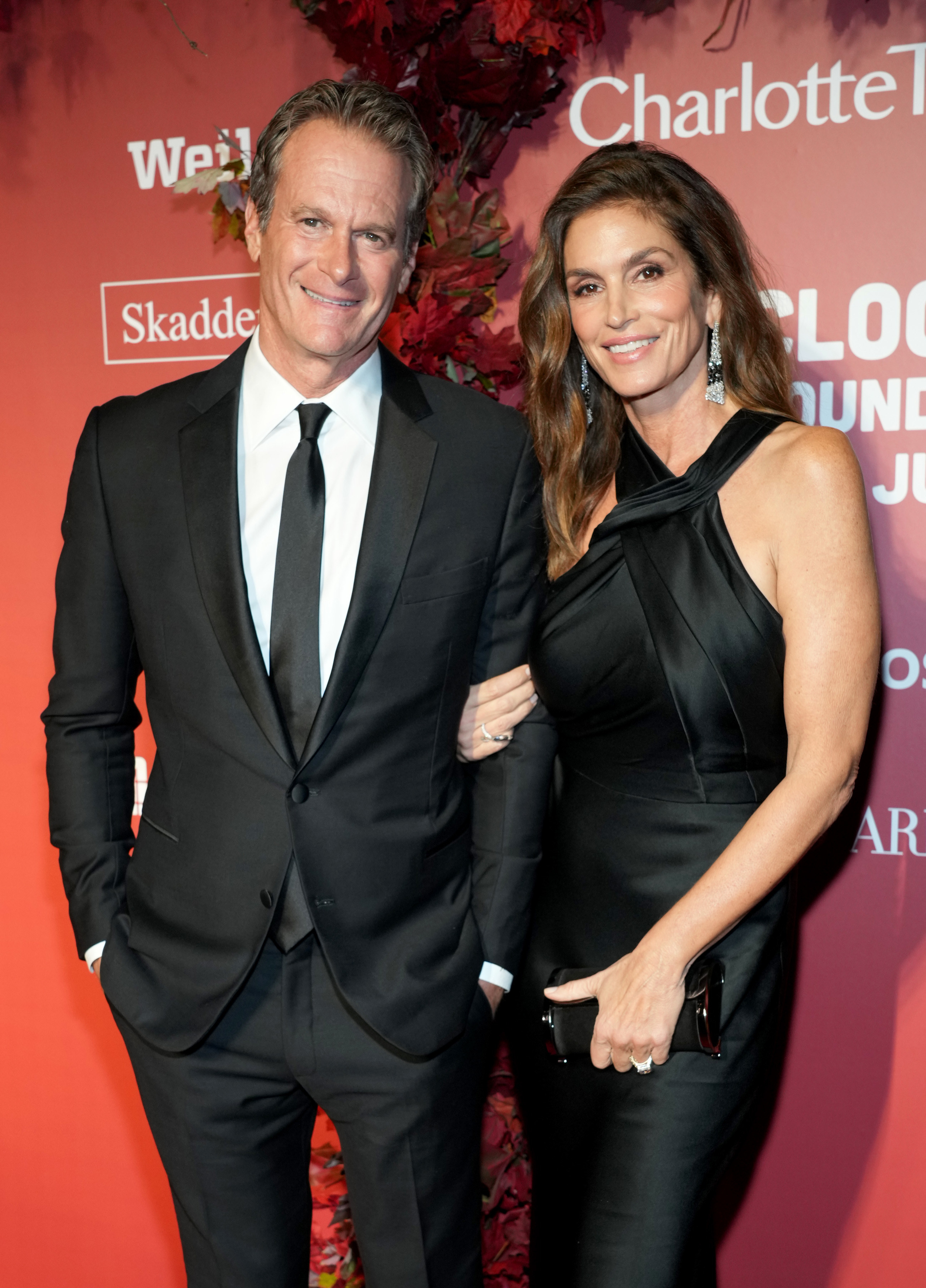 Cindy Crawford and Rande Gerber at an event