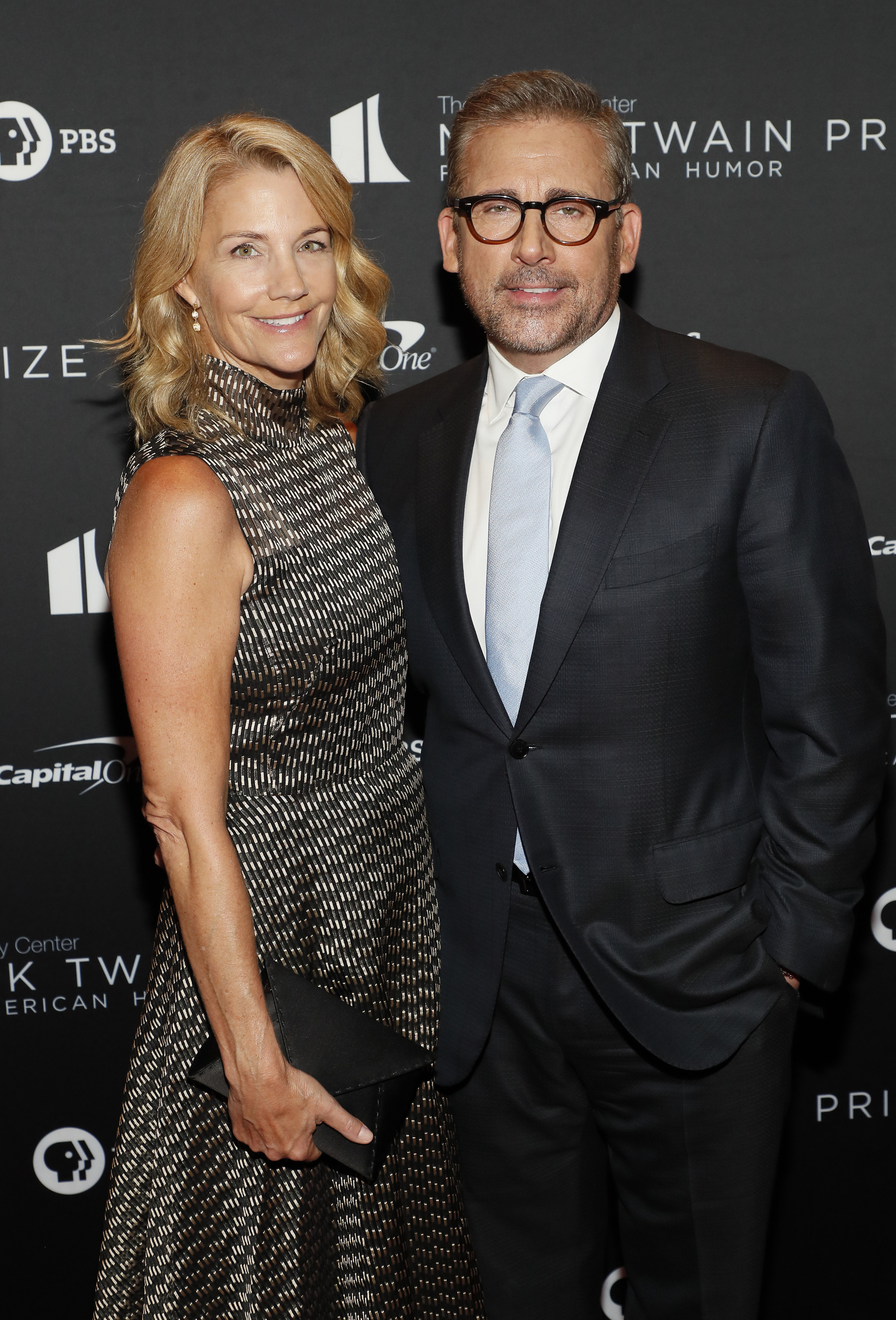 Steve and Nancy Carell on the red carpet