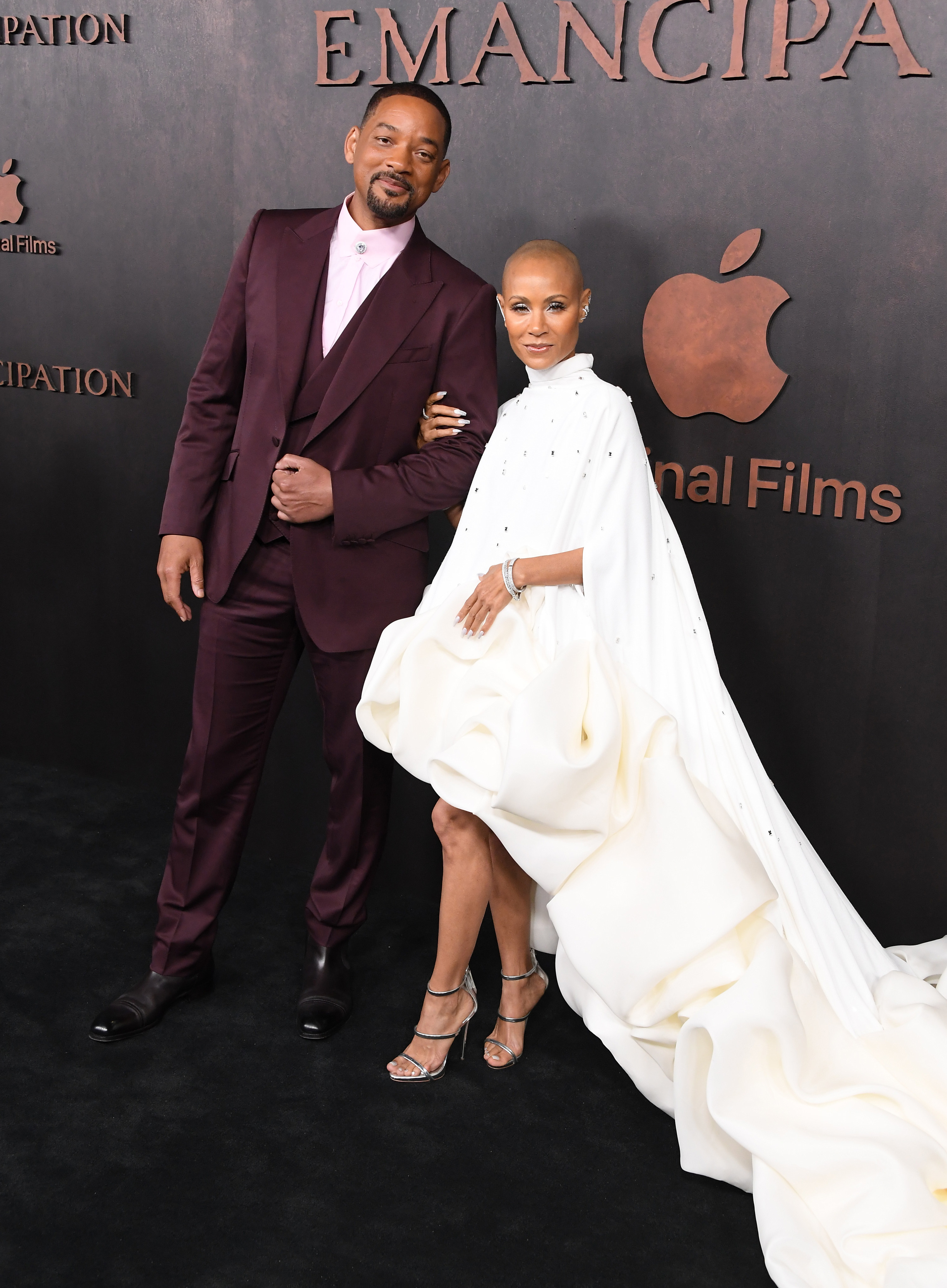 Will and Jada Pinkett Smith on the red carpet