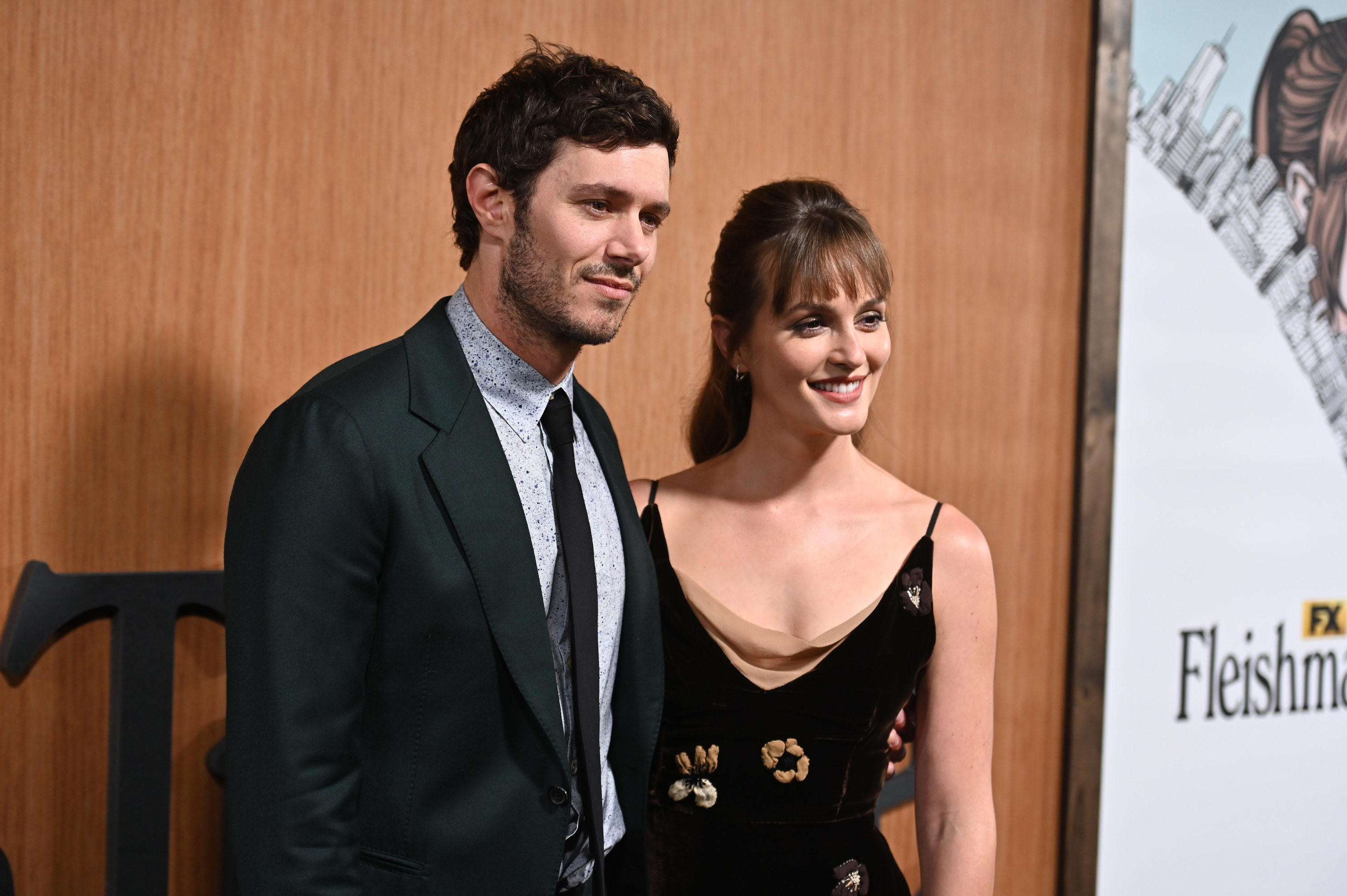 Adam Brody and Leighton Meester on the red carpet