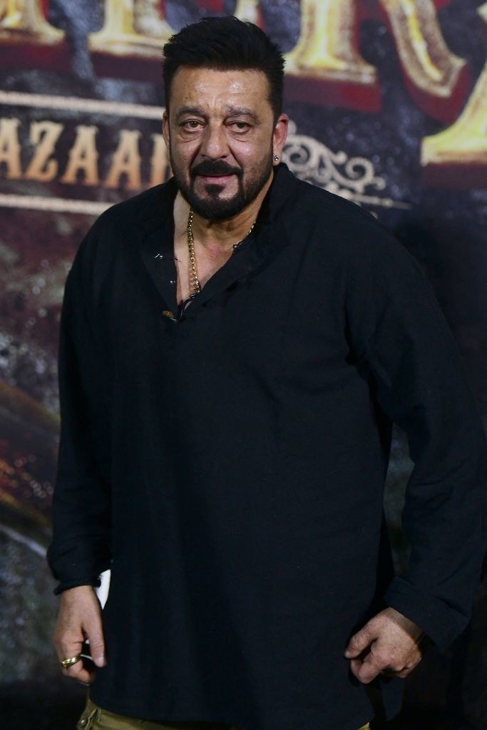 Bollywood actor Sanjay Dutt poses for pictures