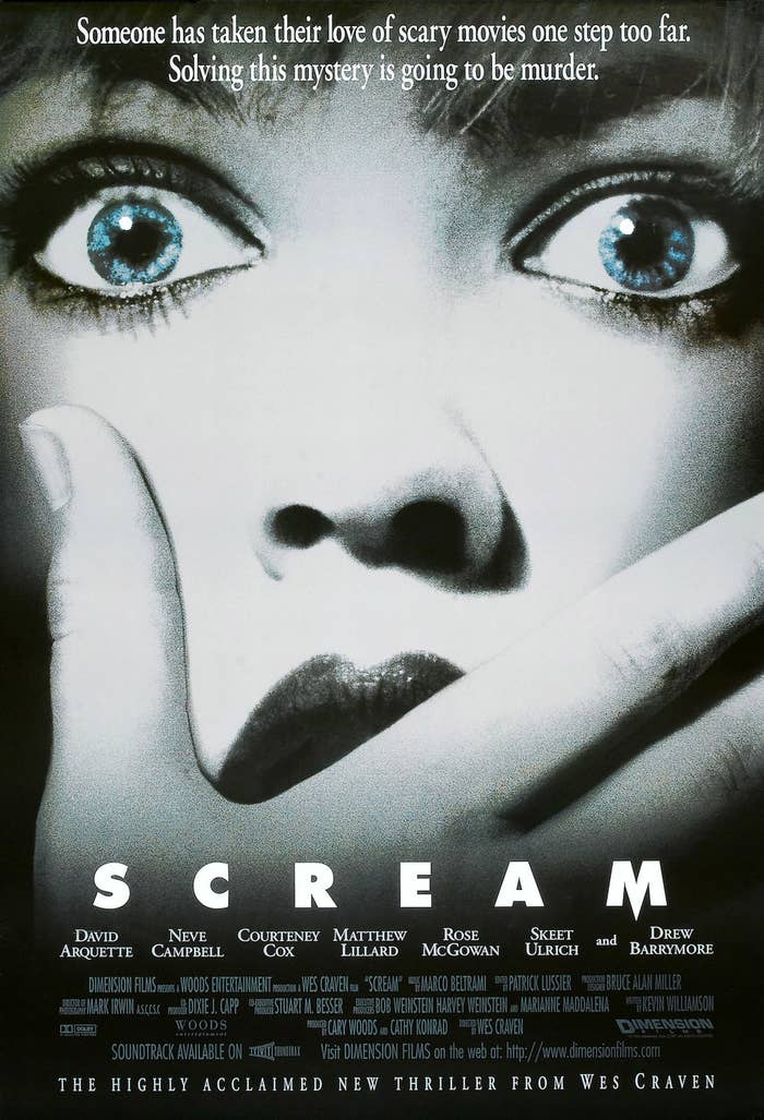 Scream US post of a woman screaming