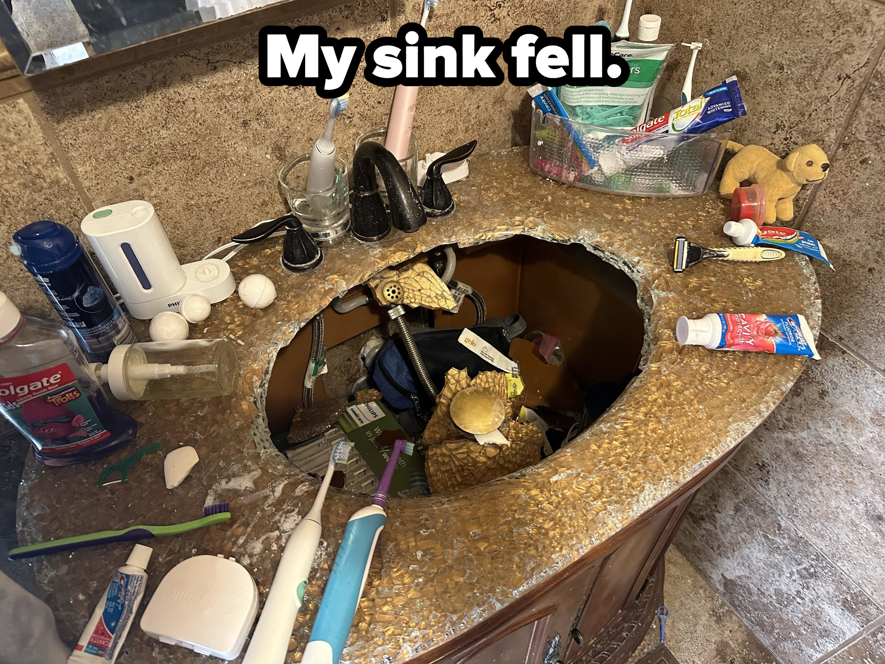 sink that sank