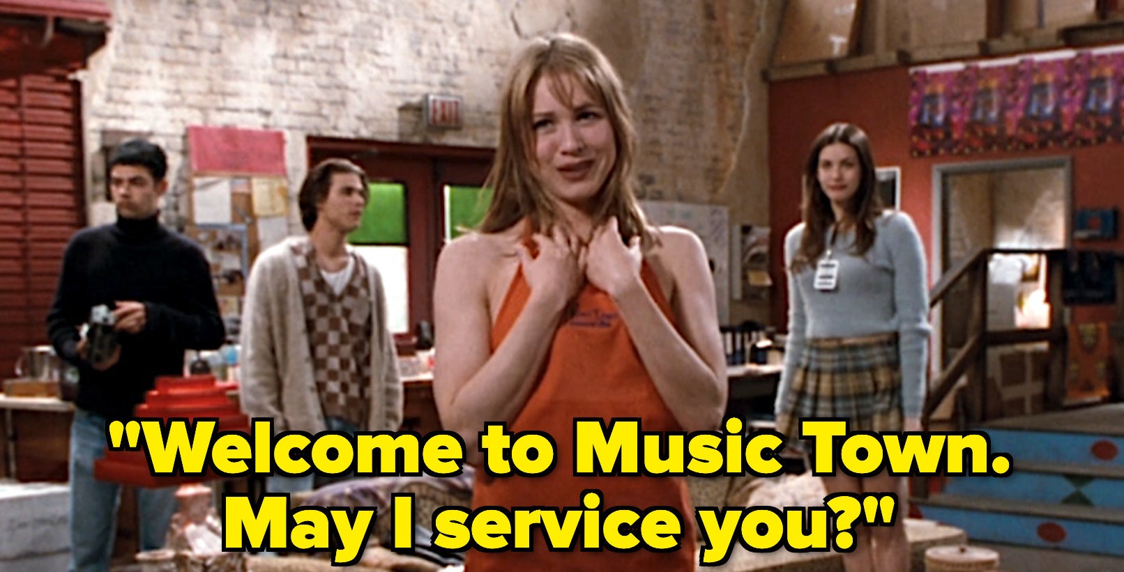 Screenshot from "Empire Records"