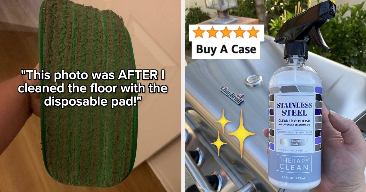 25 Cleaning Products That Thousands Of Reviewers Swear By (And You Probably Will, Too)