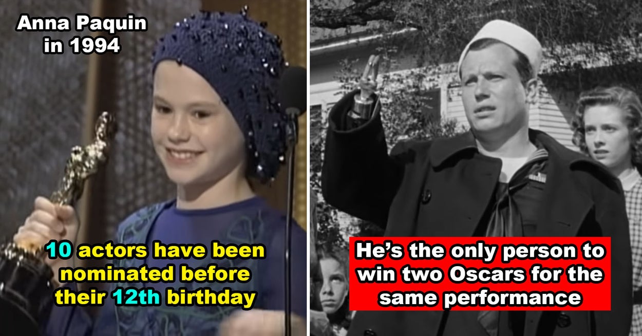 23 Bizarre And Shocking Celebrity Facts About The Oscars That Are Just Really, Really Cool