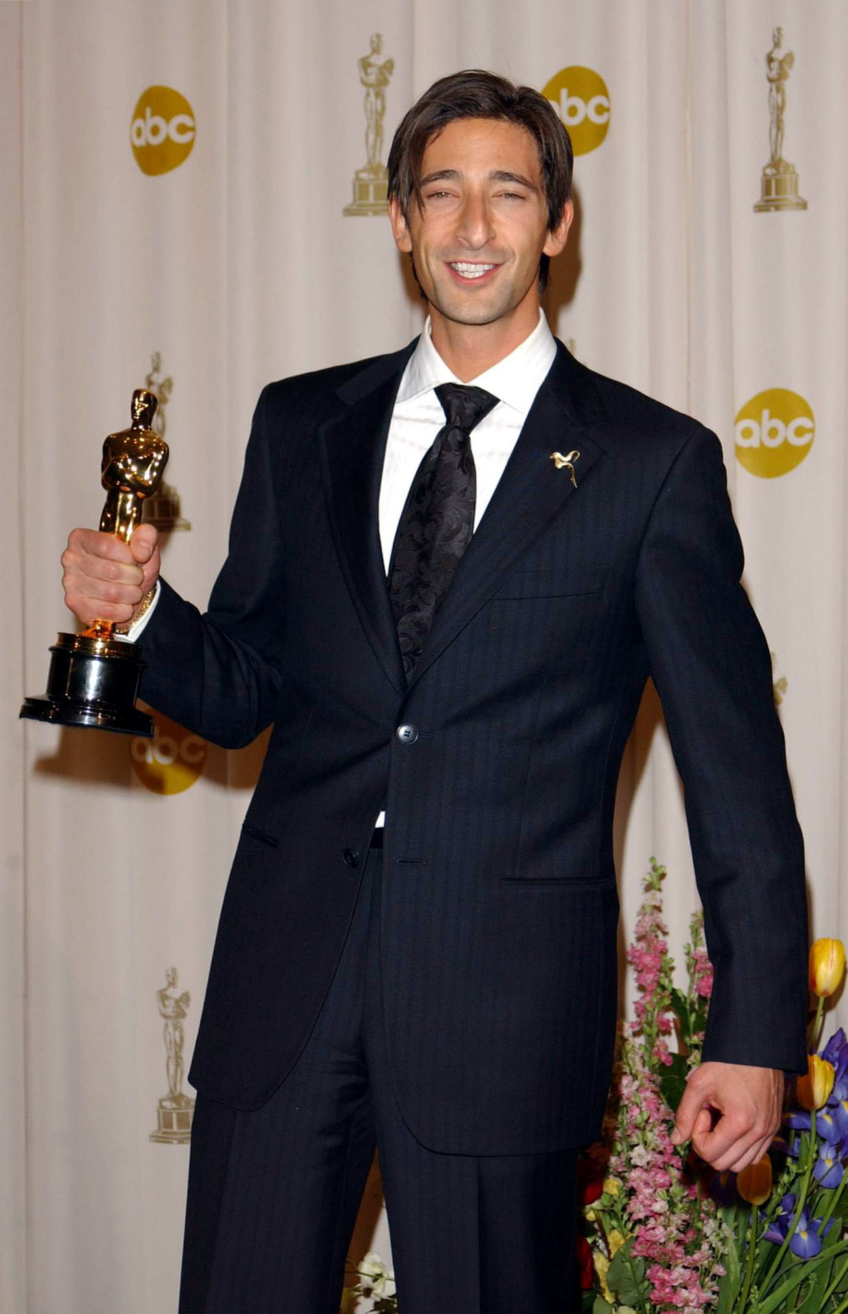 Closeup of Adrien Brody