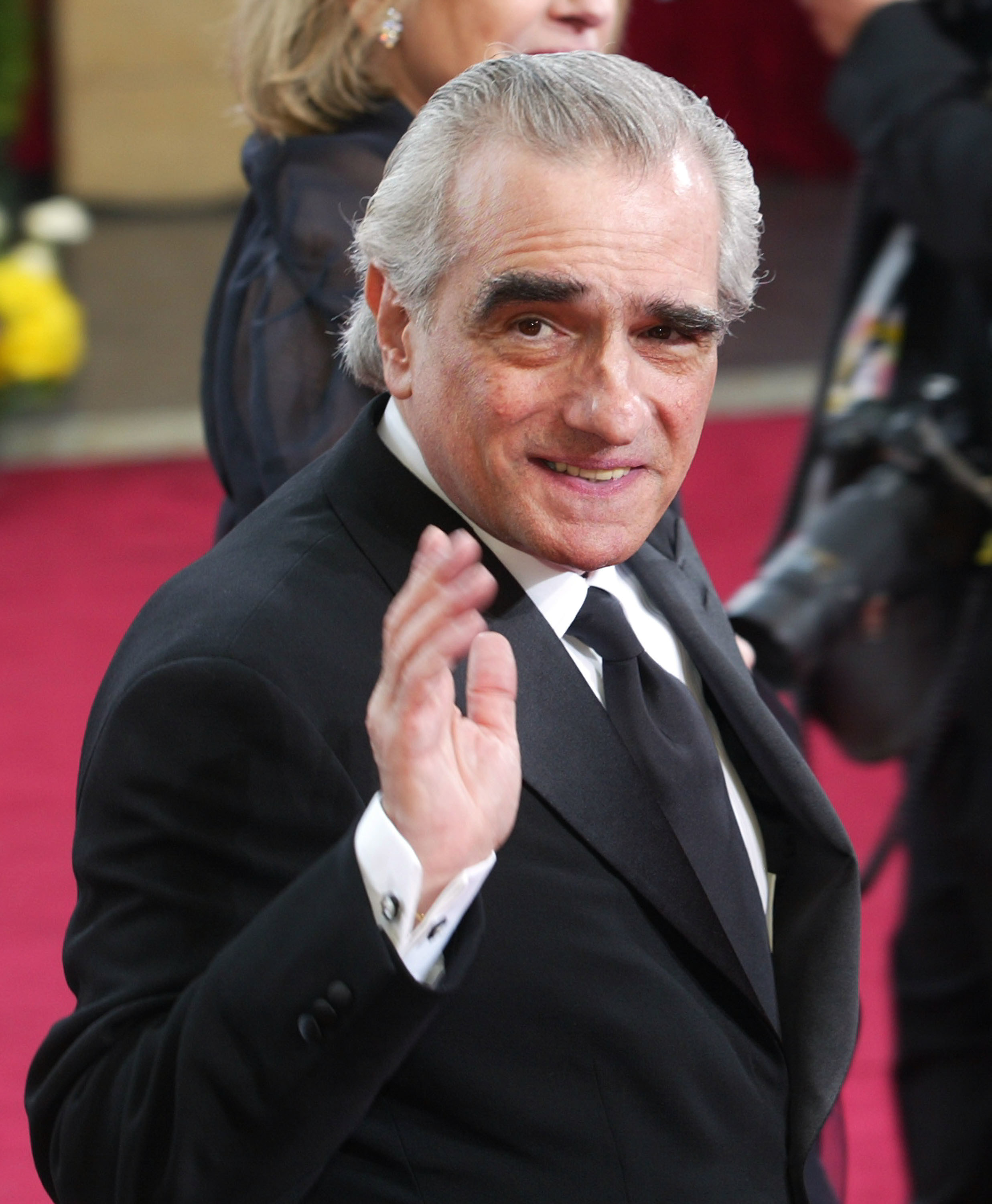Closeup of Martin Scorsese