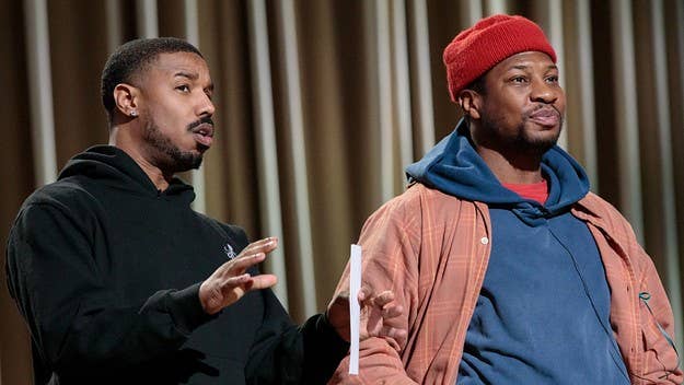 Michael B. Jordan and Jonathan Majors are among the Oscars presenters who took the stage at the Academy Award rehearsals on March 11 at the Dolby Theater.