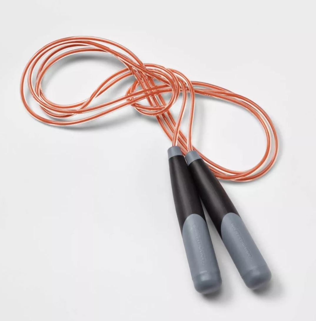 rose gold weighted jump rope