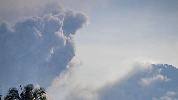 Indonesia’s Mount Merapi erupted Saturday, sending an avalanche of searing gas clouds and mixture of rock and lava onto the surrounding villages.