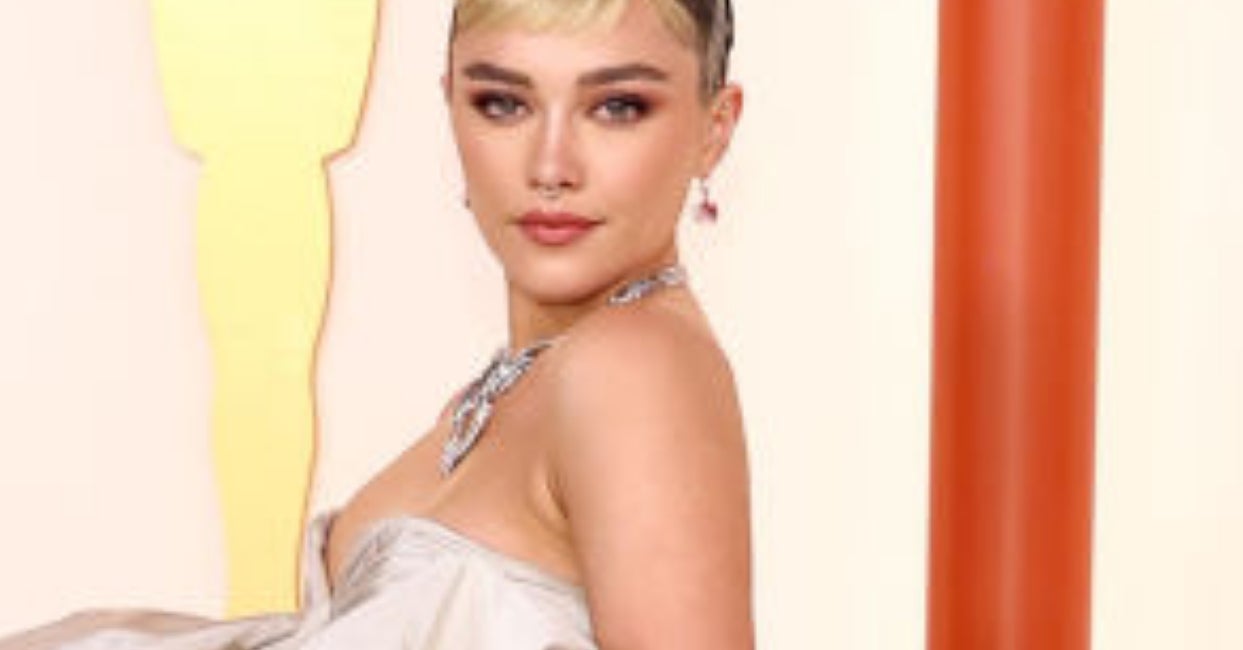 Florence Pugh Wore An, Um, Interesting Dress To The Oscars, And Everyone’s Making The Same Joke