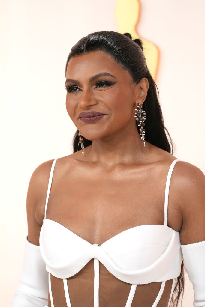 Closeup of Mindy Kaling
