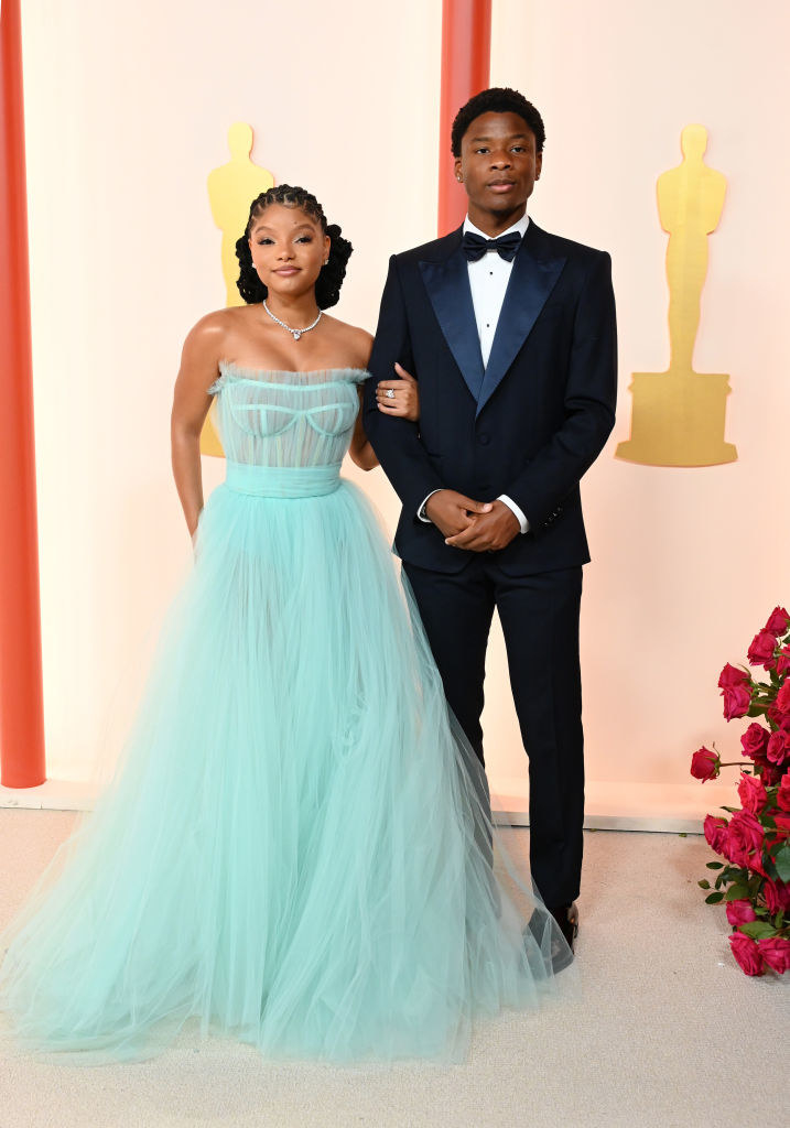 Halle Bailey and her brother, Branson Bailey