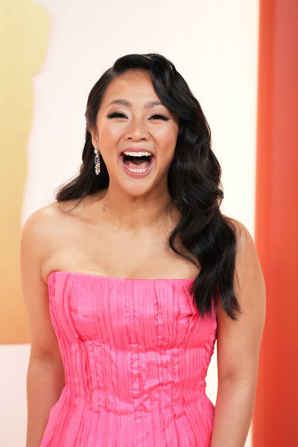 Closeup of Stephanie Hsu