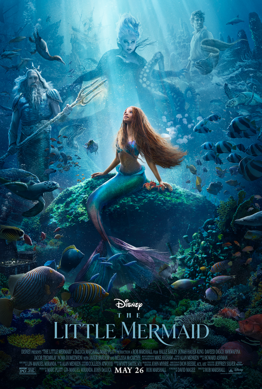 The poster for The Little Mermaid