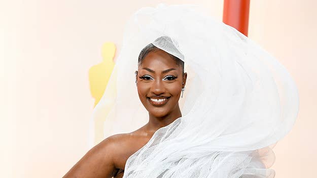 Tems might not have taken home an Oscar at the 95th Academy Awards on Sunday, but she did leave a big impression thanks to her eye-catching outfit.