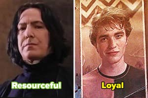 snape and cedric diggory harry potter