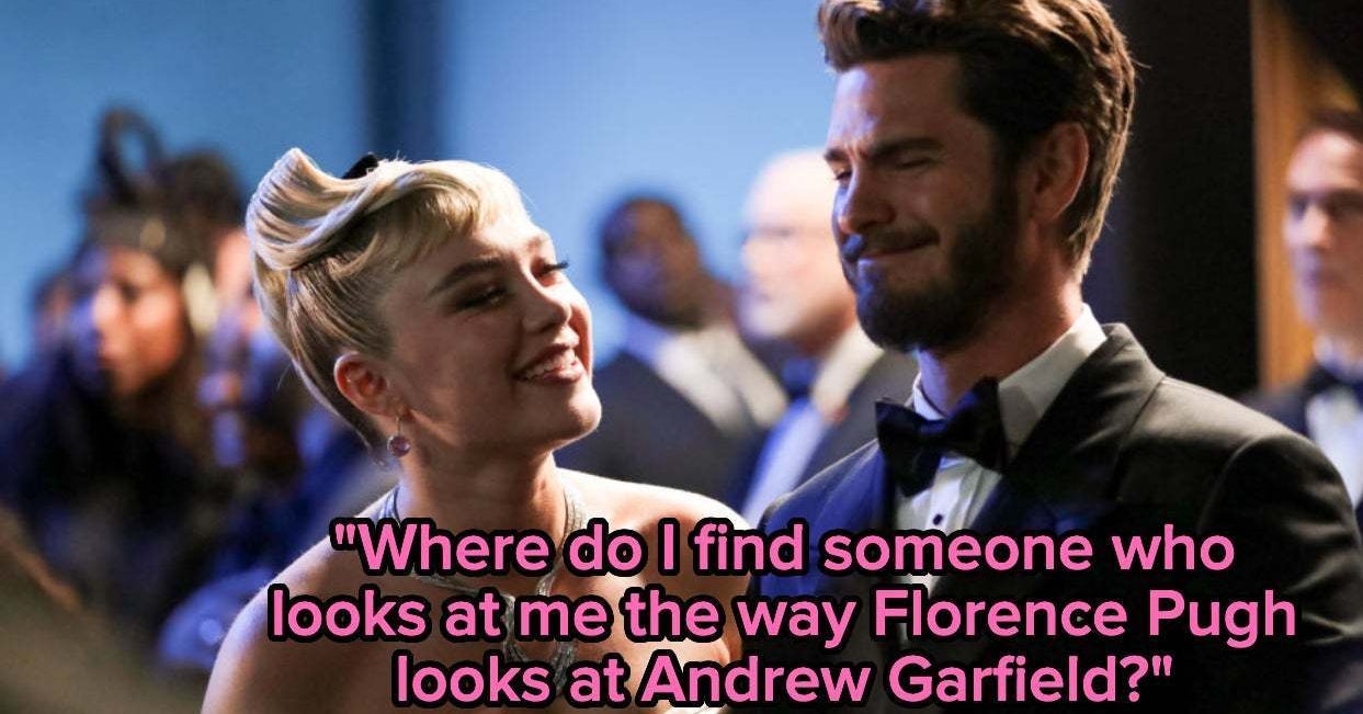 Florence Pugh And Andrew Garfield Were Absolute Perfection At The Oscars Last Night, And The Internet Can’t Get Enough