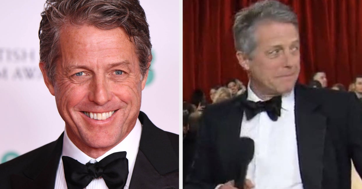 Hugh Grant Has Literally Told Us That He’s A “Nasty Piece Of Work” And Admitted That His Women Costars Hate Him, So We Shouldn’t Be Surprised By His “Rude” Oscars Interview