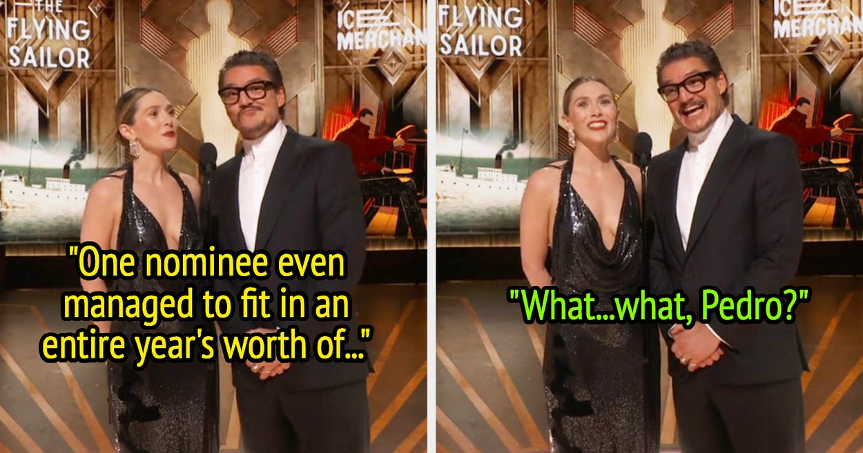 Pedro Pascal And Elizabeth Olsen Presented Together At The Oscars, And Now Everyone Is Obsessed With This Duo