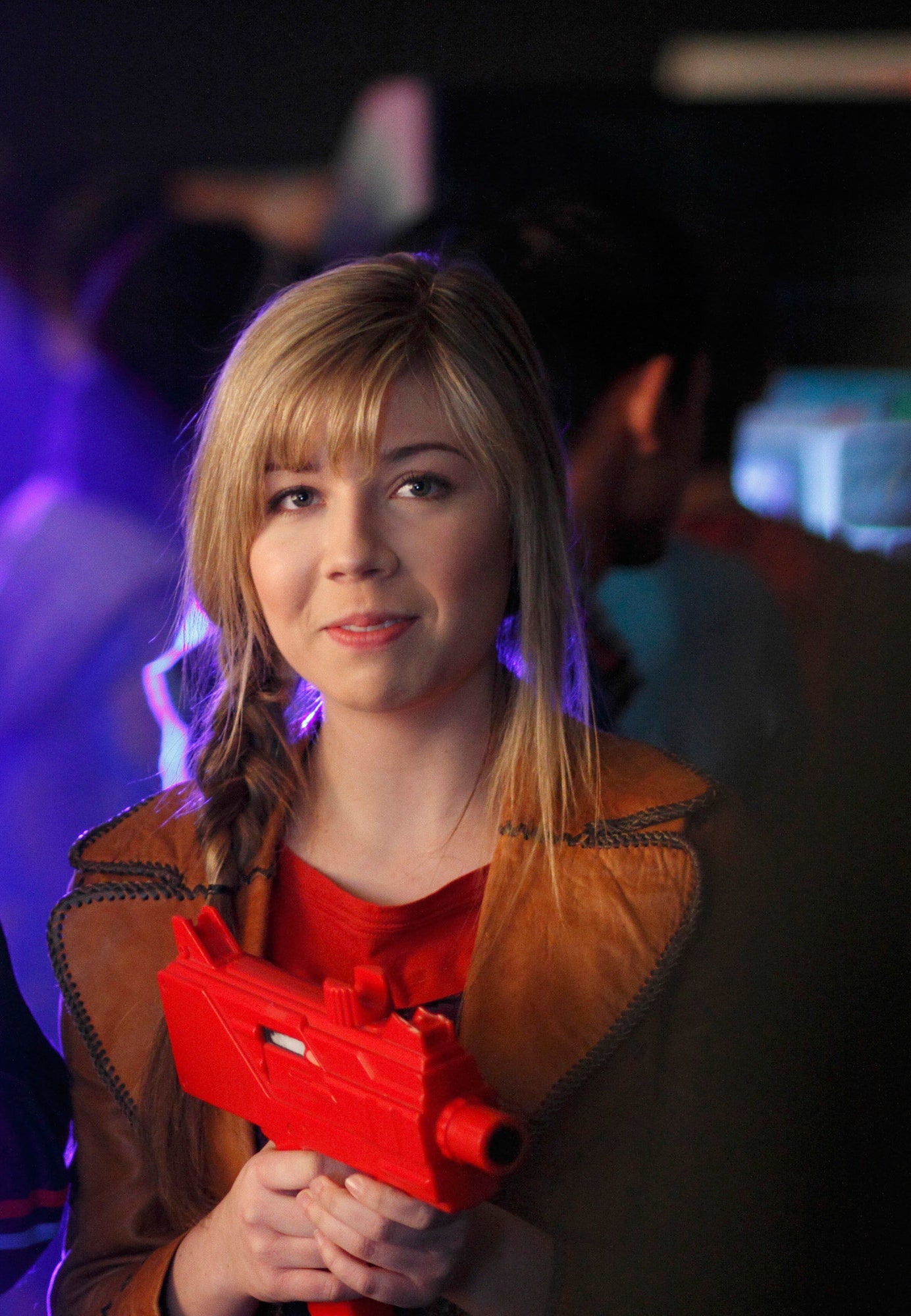 Close-up of Jennette