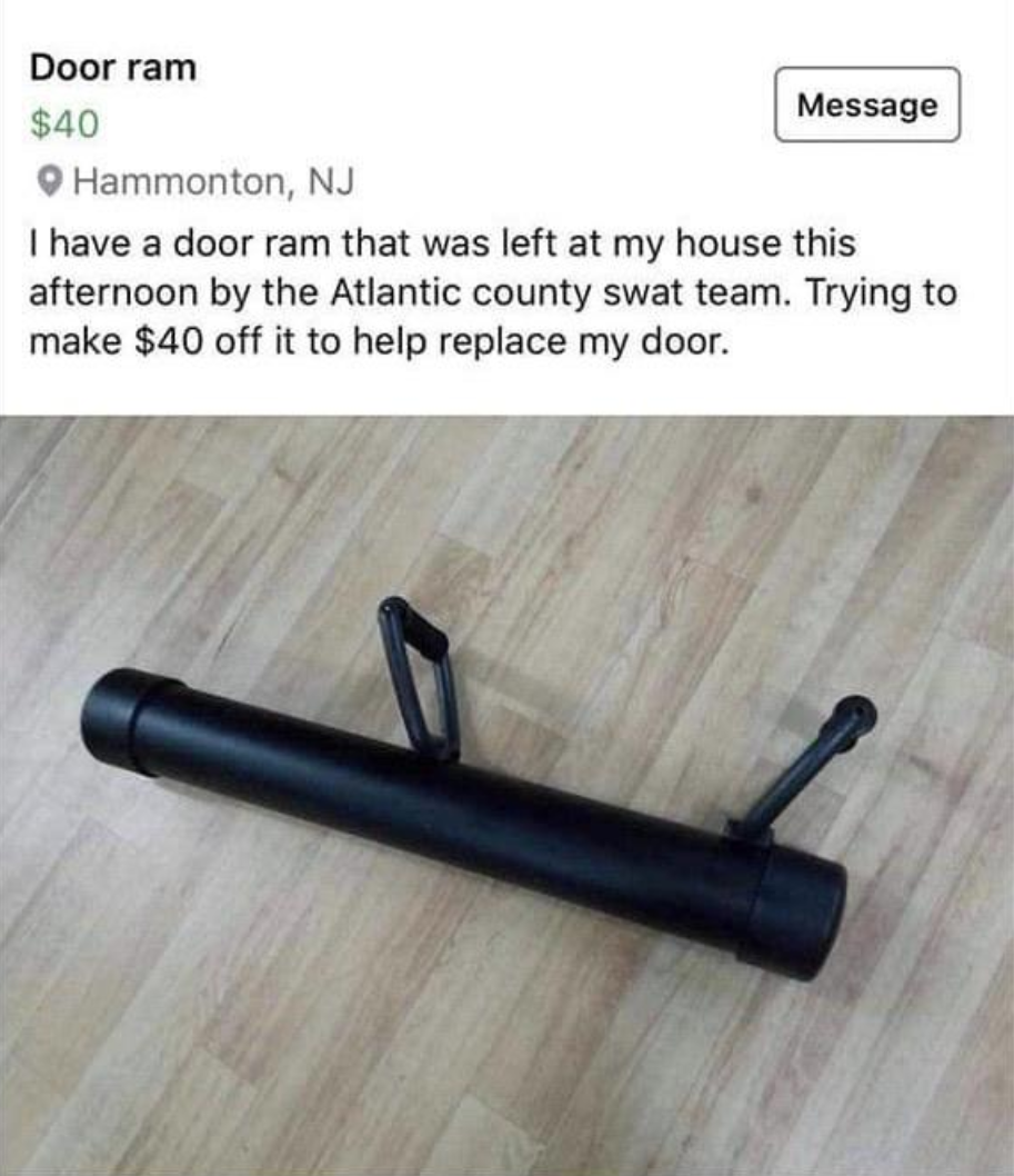 A door ram for sell