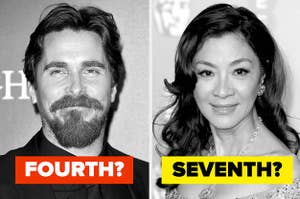 CHRISTIAN BALE AND MICHELLE YEOH