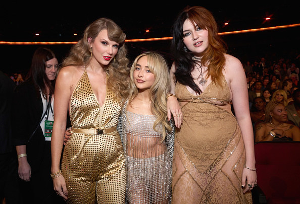 photo of Taylor Swift with Sabrina Carpenter and Gayle
