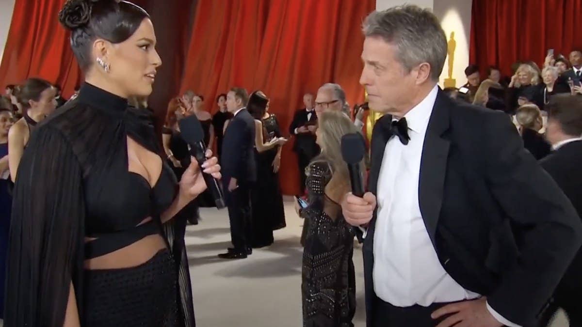 Following Hugh Grant and Ashley Graham's awkward red carpet exchange at the 2023 Oscars, viewers shared divided opinions and the model chimed in.