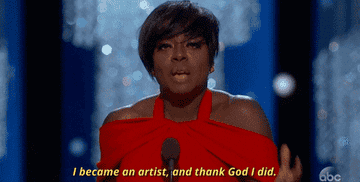 Viola Davis delivers her Oscar acceptance speech at the 2017 Academy Awards