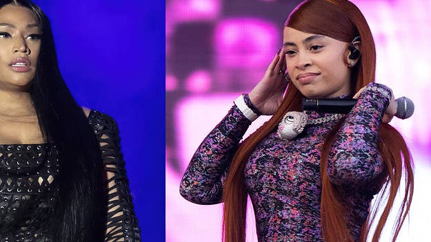 Nicki Minaj took to her social media pages on Monday to shout out Ice Spice, who recently performed at Rolling Loud and scored a new magazine cover.