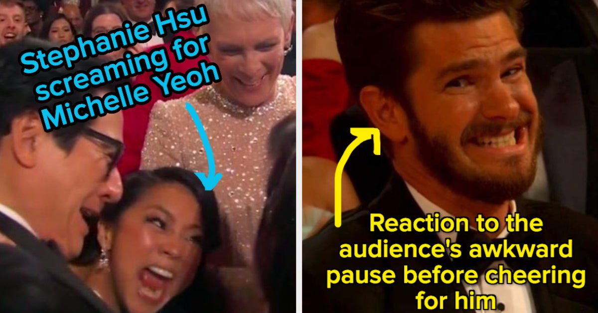 16 Of The Most Unforgettable Celebrity Reactions During The 2023 Oscars