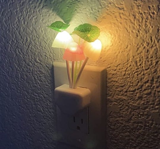 The plugged in night light