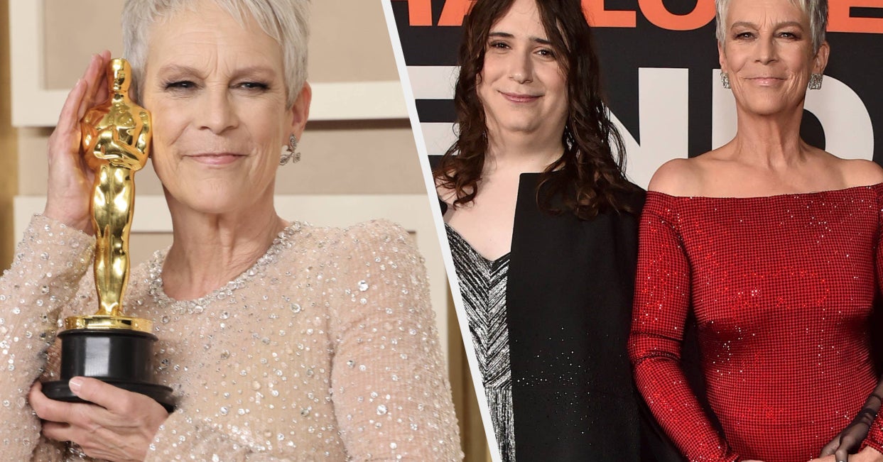 Jamie Lee Curtis Says Her Oscars Statue Is Nonbinary In Honor Of Her Transgender Daughter Ruby