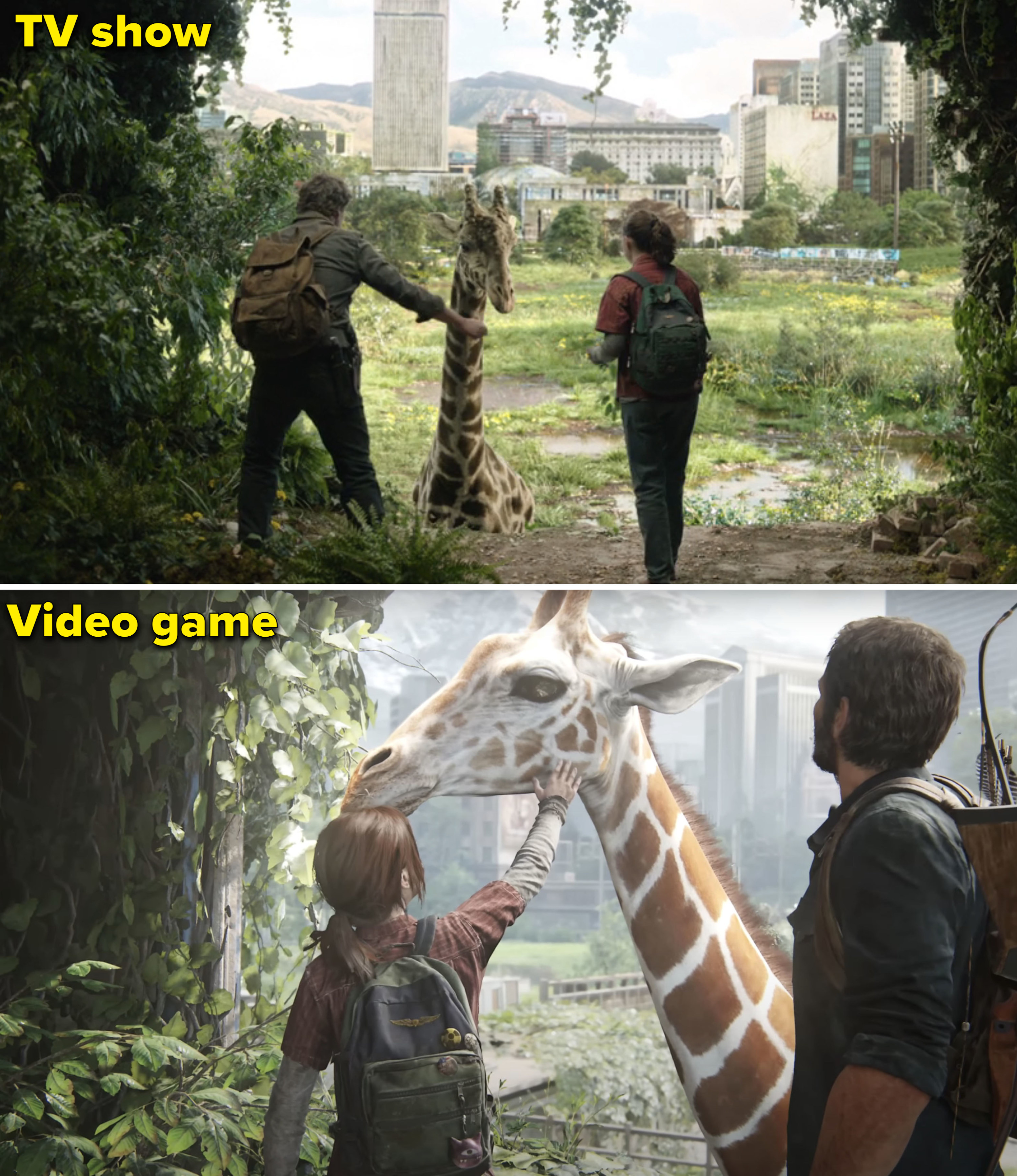 🎥THE LAST OF US Episode 3 - Show vs Game Side by Side Comparison
