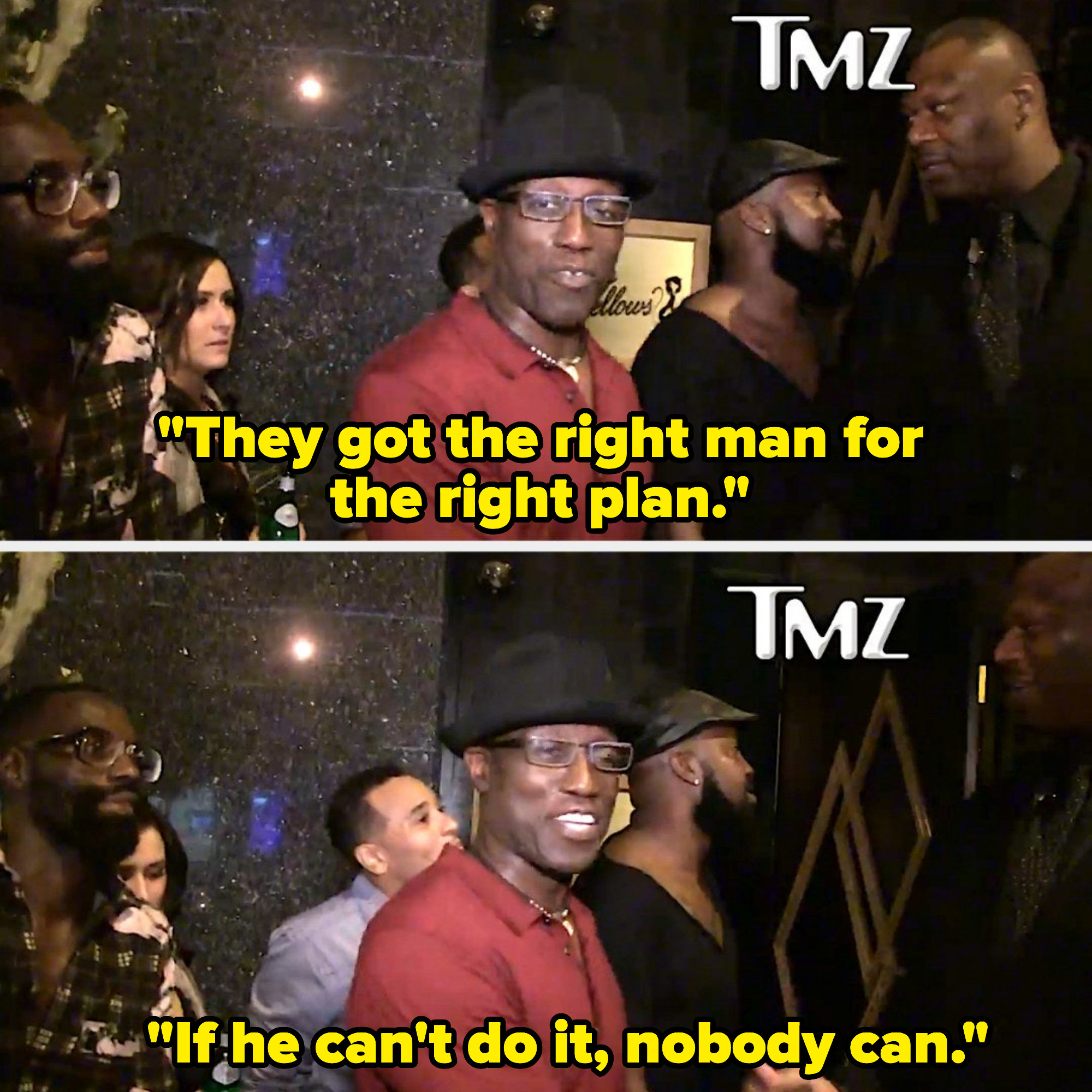 Wesley Snipes on &quot;TMZ&quot;