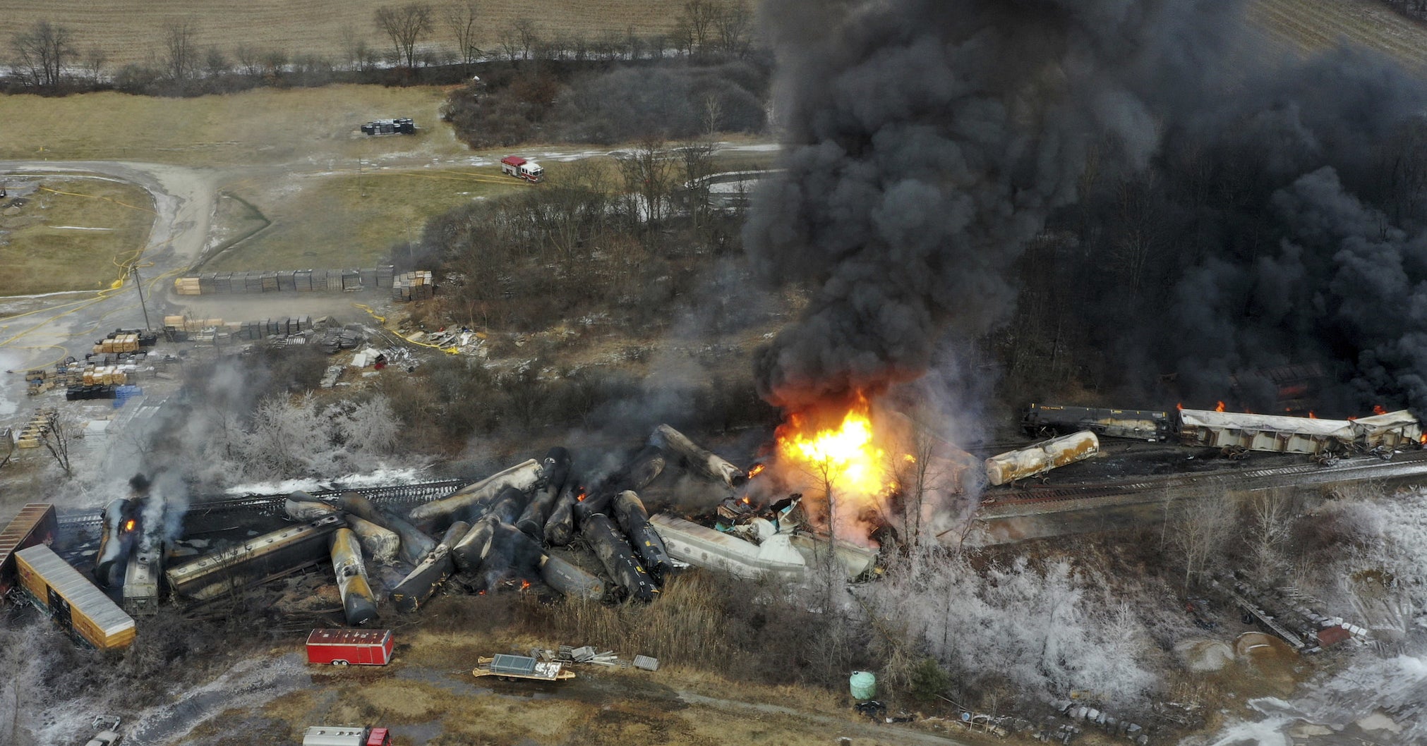 Ohio's Attorney General Sues Railway In Train Derailment