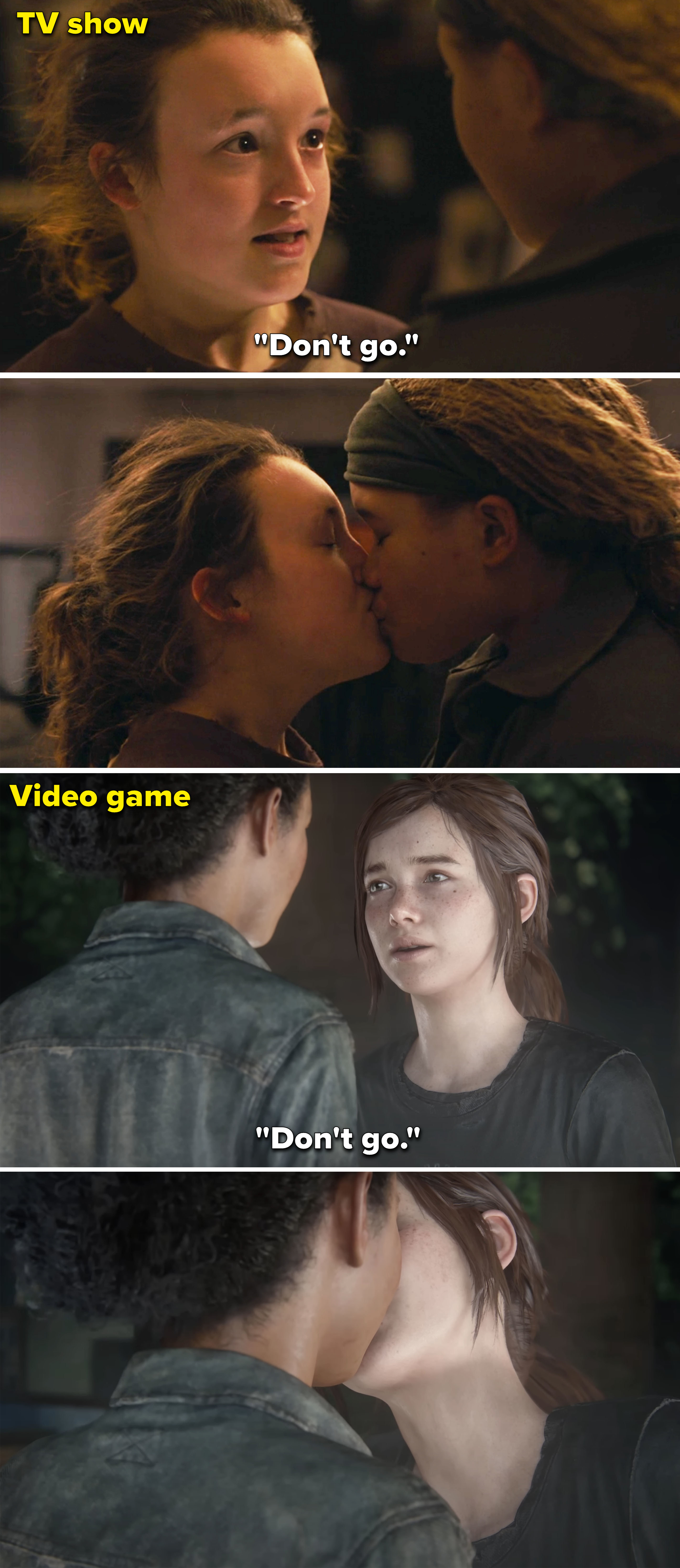 41 The Last Of Us Moments Vs. The Game Scenes