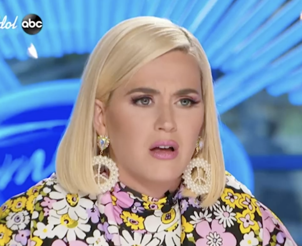katy perry looking dumbfounded