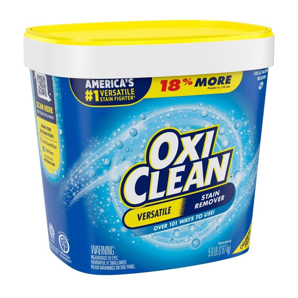 the box of oxiclean