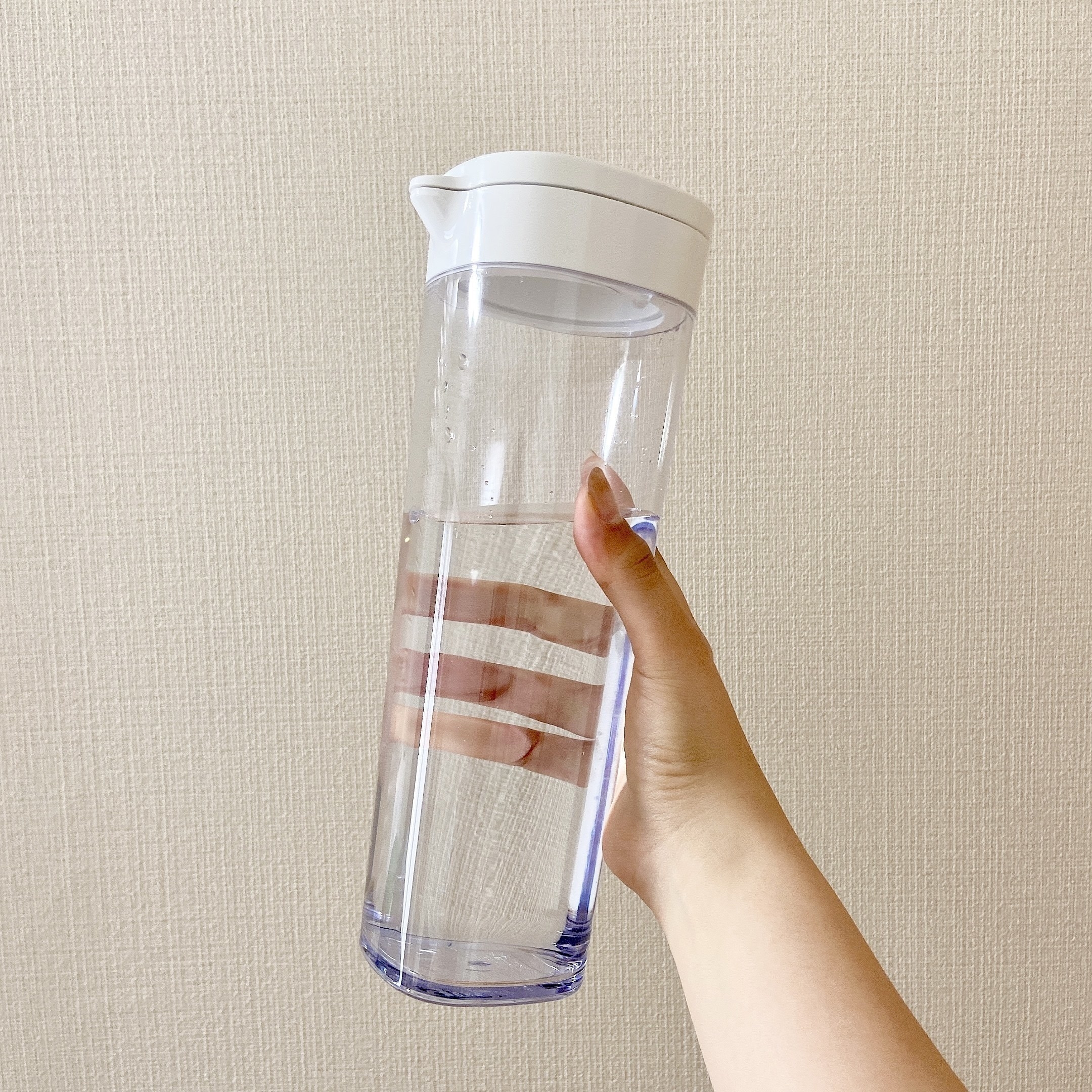 ニトリで見つけたオススメの便利グッズ「横置き出来る冷水筒(1.1L)」