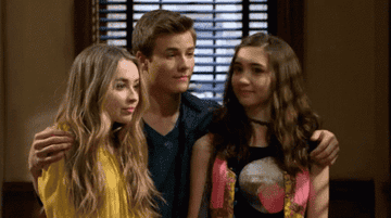 Maya, Lucas, and Riley in &quot;Girl Meets World&quot;