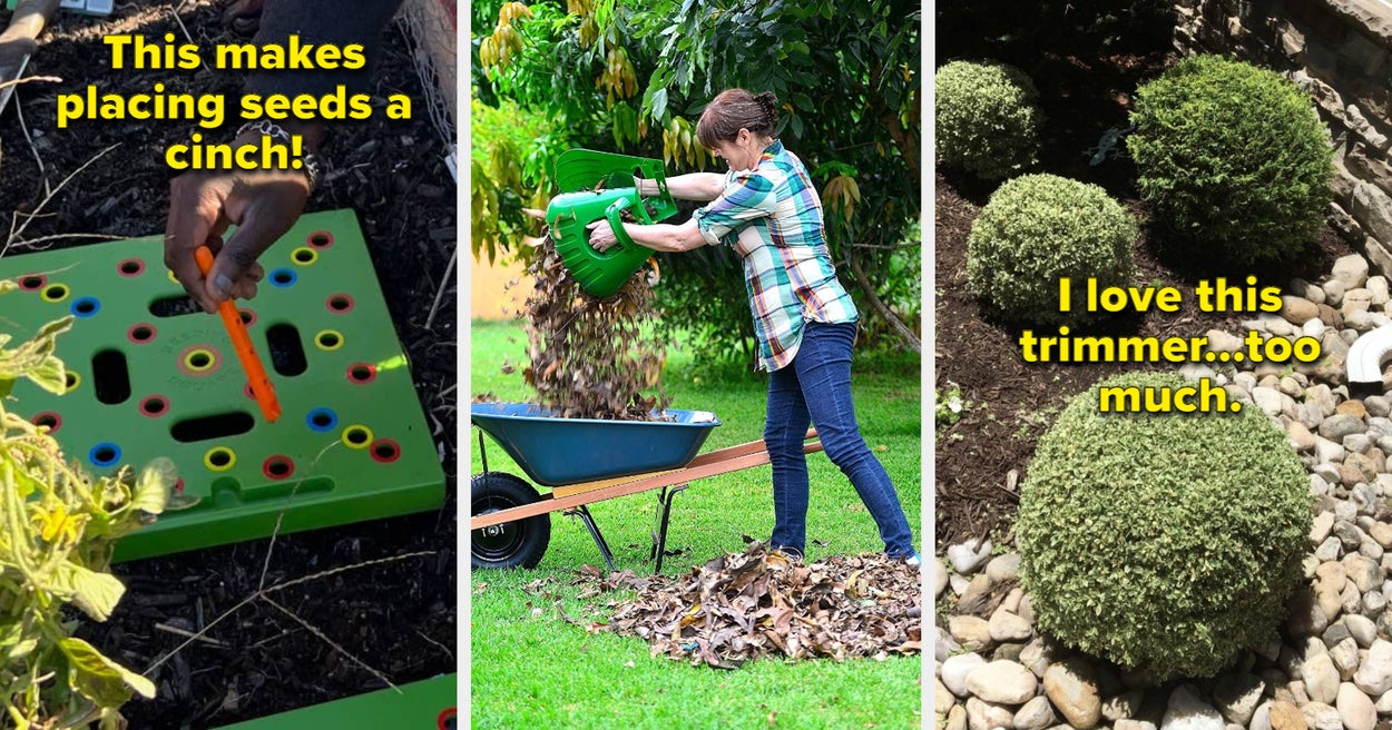 23 Products That'll Make Yard Work Less Intimidating