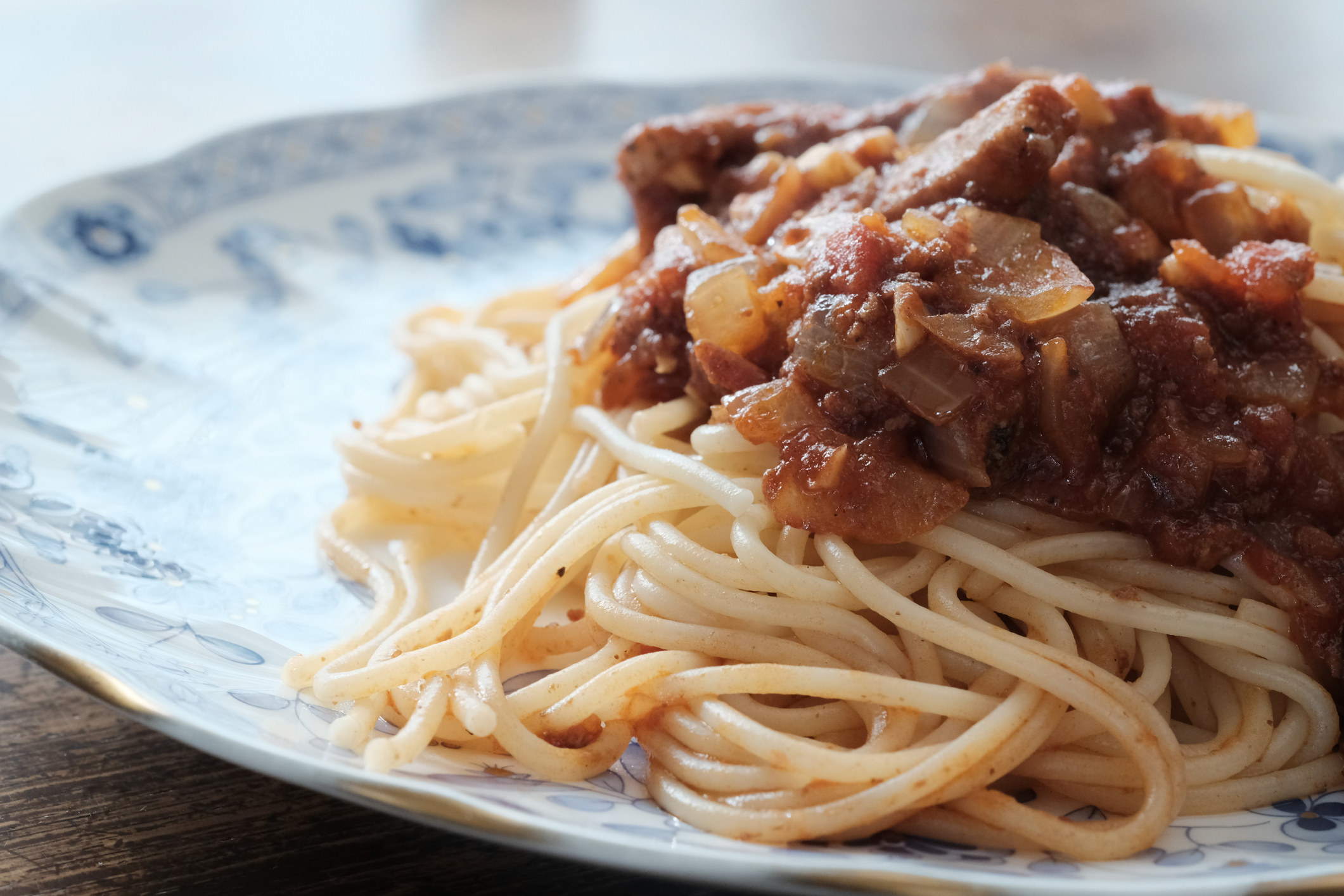 Spaghetti with Bolognese sauce