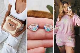 Daisy-print lounge sets, cat paw oven mitts, and a Baby Yoda speaker... just to name a few.