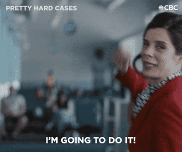 a gif of a person saying &quot;I&#x27;m going to do it!&quot;