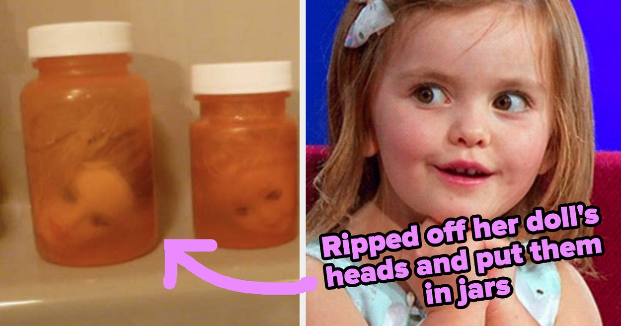 19 Terrifying Photos Of Kids And Their Creations That Convinced Me They Have The Devil Inside