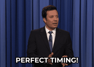 Jimmy Fallon talks about something that had &quot;perfect timing&quot; on &quot;The Tonight Show&quot;